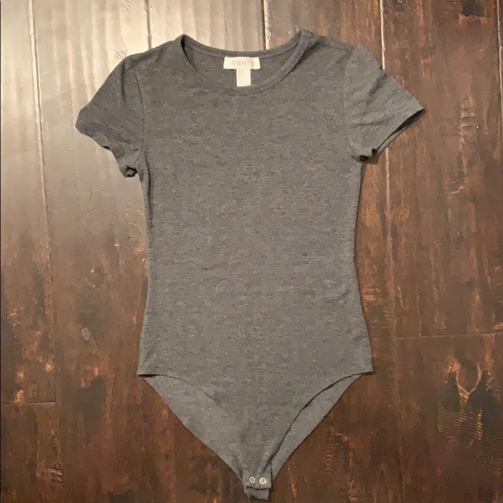 F21 Grey Bodysuit